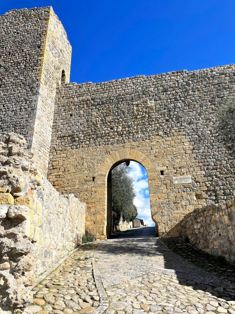 Stadtmauer in Monteriggioni