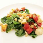 Halloumi-Steinpilze-Salat