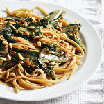 Vollkorn-Pasta mit Mangold