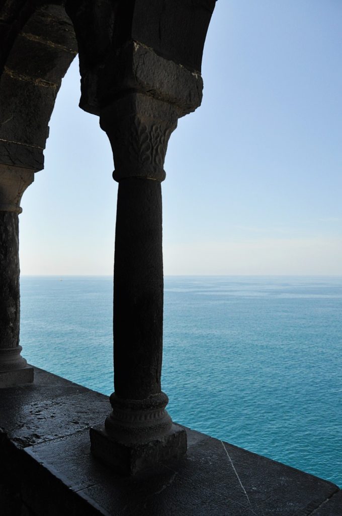 Portovenere: Blick aufs Meer