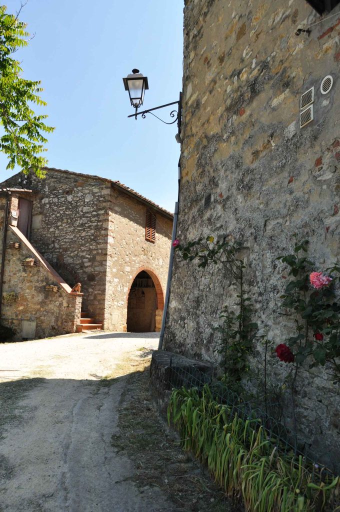 Gasse in Montefioralle
