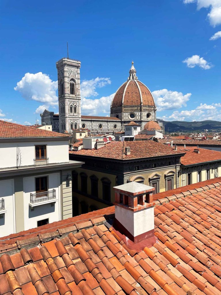 Blick auf den Dom in Florenz
