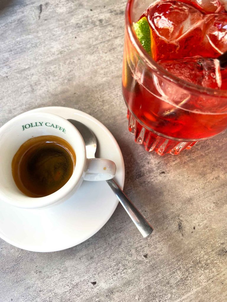 Espresso und Select Spritz