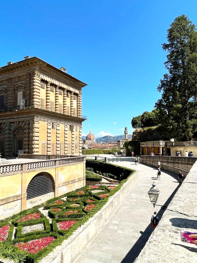 Giardino di Boboli mit Blick auf Florenz